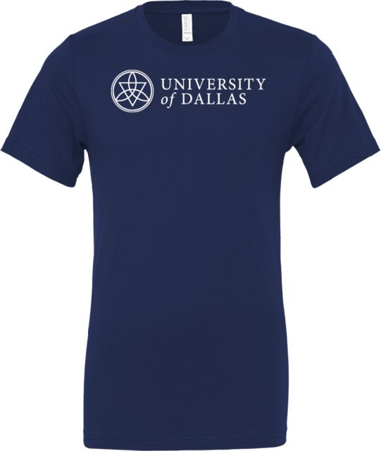 Univ of Dallas Bella + Canvas Jersey Cotton T Shirt University of Dallas Horizontal - ONLINE ONLY