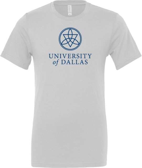 Univ of Dallas Bella + Canvas Jersey Cotton T Shirt University of Dallas with Stacked - ONLINE ONLY