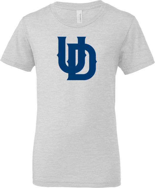 Univ of Dallas Bella + Canvas Youth Ash Jersey T Shirt University of Dallas UD - ONLINE ONLY