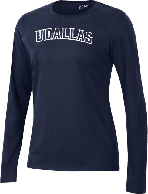 Univ of Dallas Gear Womens Long Sleeve Tee Arched UDallas - ONLINE ONLY