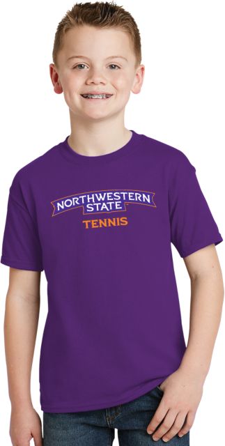 Northwestern State Youth T Shirt Tennis - ONLINE ONLY