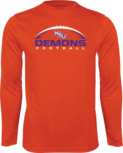Northwestern State Performance Longsleeve Shirt Demons Football Horizontal - ONLINE ONLY