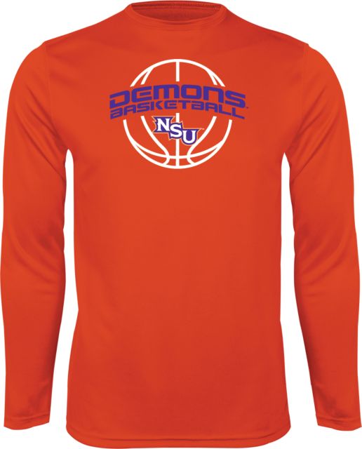 Northwestern State Performance Longsleeve Shirt Demons Basketball Arched - ONLINE ONLY