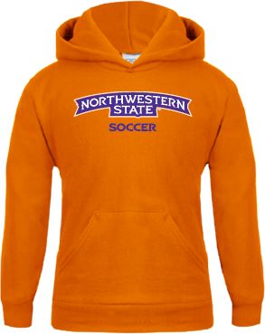 Northwestern State Youth Fleece Hoodie Soccer - ONLINE ONLY