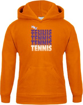 Northwestern State Youth Fleece Hoodie Tennis Repeating - ONLINE ONLY