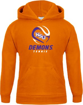 Northwestern State Youth Fleece Hoodie Tennis Abstract Ball - ONLINE ONLY