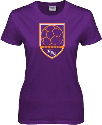 Northwestern State Ladies T Shirt Soccer Shield - ONLINE ONLY