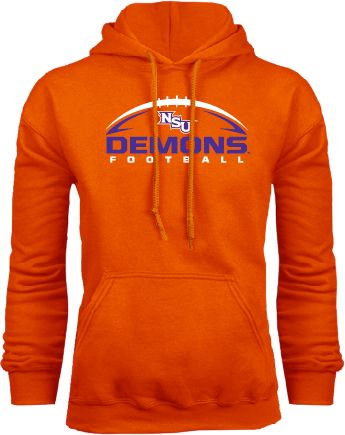 Northwestern State Fleece Hoodie Demons Football Horizontal - ONLINE ONLY