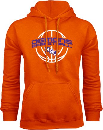 Northwestern State Fleece Hoodie Demons Basketball Arched - ONLINE ONLY