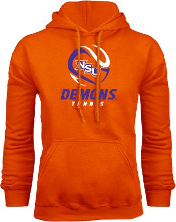 Northwestern State Fleece Hoodie Tennis Abstract Ball - ONLINE ONLY