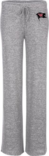 Whitworth Boxercraft Womens Cuddle Wide Leg Pant Whitworth Flag - ONLINE ONLY