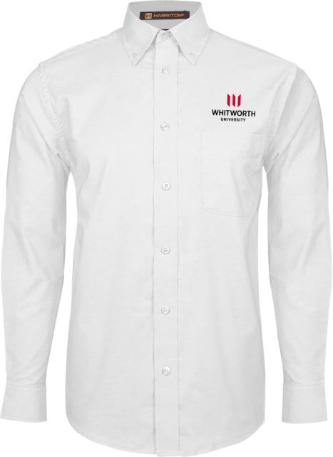 Whitworth Long Sleeve Shirt Whitworth University Primary Mark Stacked - ONLINE ONLY