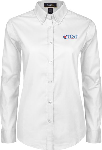 Hartsville Ladies Twill Button Down Long Sleeve TCAT Abbreviated - ONLINE ONLY