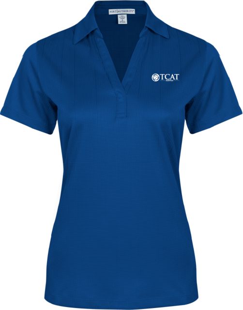 Hartsville Ladies Performance Fine Jacquard Polo TCAT Abbreviated - ONLINE ONLY