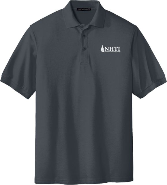 NHTI Concord Extended Silk Touch Polo NHTI Primary Wordmark - PLUS - ONLINE ONLY