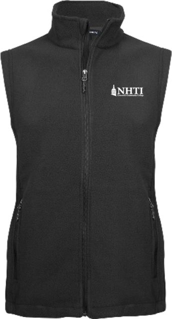 NHTI Concord Fleece Full Zip Vest NHTI Primary Wordmark - ONLINE ONLY
