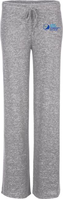 Lakes Region Boxercraft Womens Oxford Heather Cuddle Wide Leg Pant Lakes Region CC Primary Mark - ONLINE ONLY