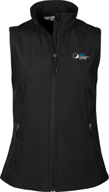 Lakes Region Womens Core Softshell Vest Lakes Region CC Primary Mark - ONLINE ONLY