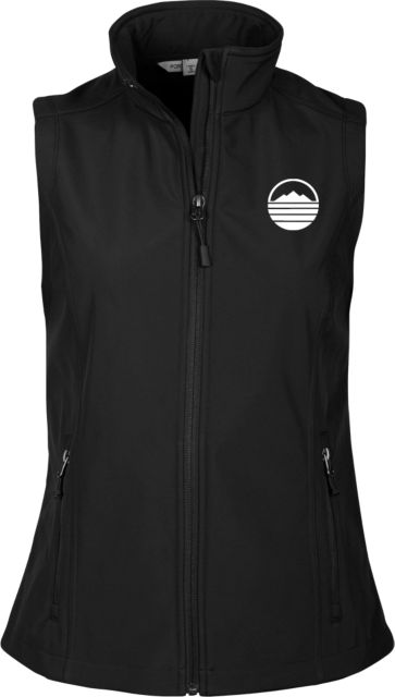 Blue Ridge Womens Core Softshell Vest Ridge Community College Moutain Mark - ONLINE ONLY