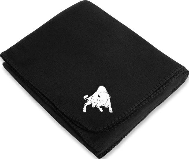 Bethany WV Arctic Fleece Blanket Boomer the Bison - ONLINE ONLY