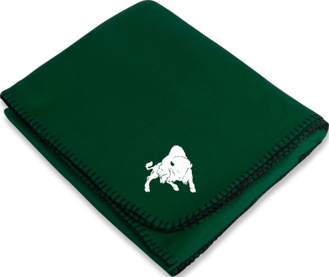 Bethany WV Arctic Fleece Blanket Boomer the Bison - ONLINE ONLY