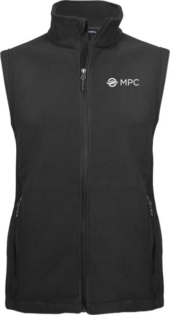 Monterey Peninsula Fleece Full Zip Vest MPC Horizontal Secondary Mark - ONLINE ONLY