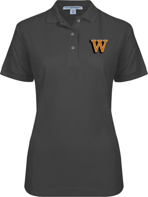 Waynesburg Ladies Easycare Pique Polo W Lettermark - ONLINE ONLY