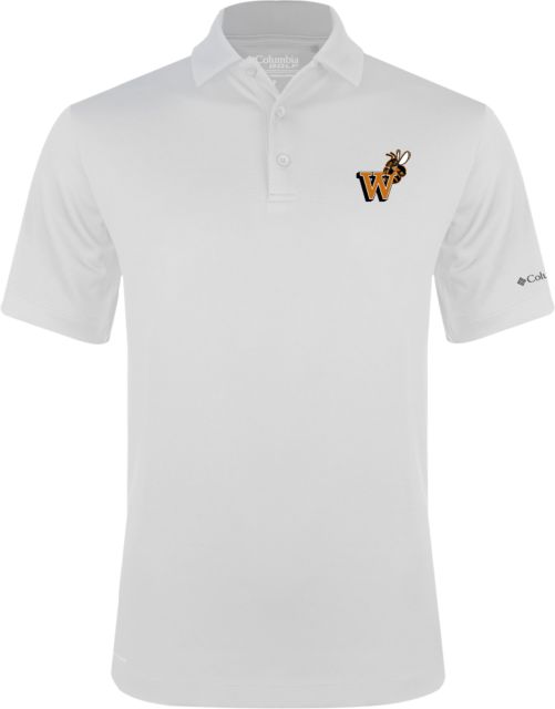 Waynesburg Columbia Omni Wick Drive Polo Mascot W Logo - ONLINE ONLY