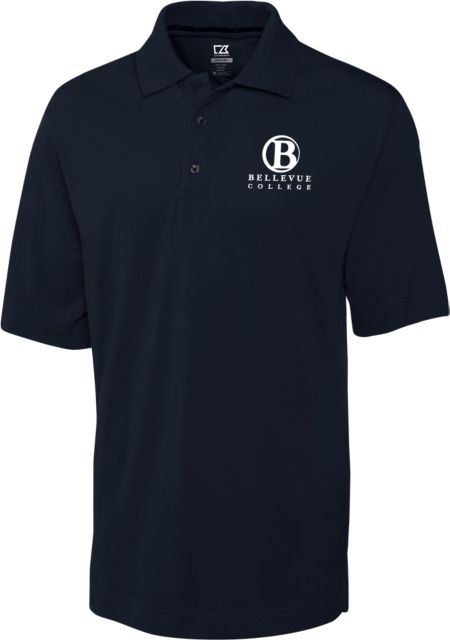 Bellevue C&B Advantage TriBlend Pique Polo Bellevue College - Primary Word Mark Stacked - ONLINE ONLY