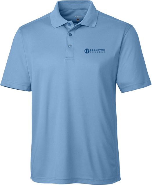 Bellevue C&B Light Clique Ice Pique Polo Bellevue College - Primary Word Mark - ONLINE ONLY