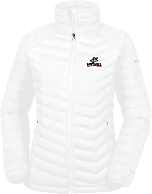 Mitchell College Columbia Powder Lite Ladies Jacket Mitchell W Mariner - ONLINE ONLY