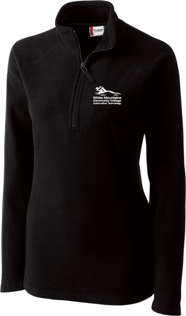 White Mountains C&B Womens Clique Summit Performance Fleece Half Zip Mountains Community College Automotive Technology - ONLINE ONLY