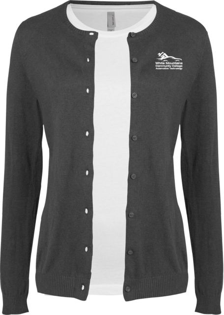 White Mountains Womens Cardigan Sweater  Mountains Community College Automotive Technology - ONLINE ONLY