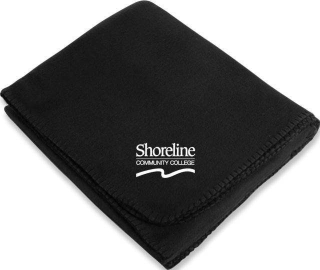 Shoreline Arctic Fleece Blanket Shoreline Community College Primary Word mark - ONLINE ONLY