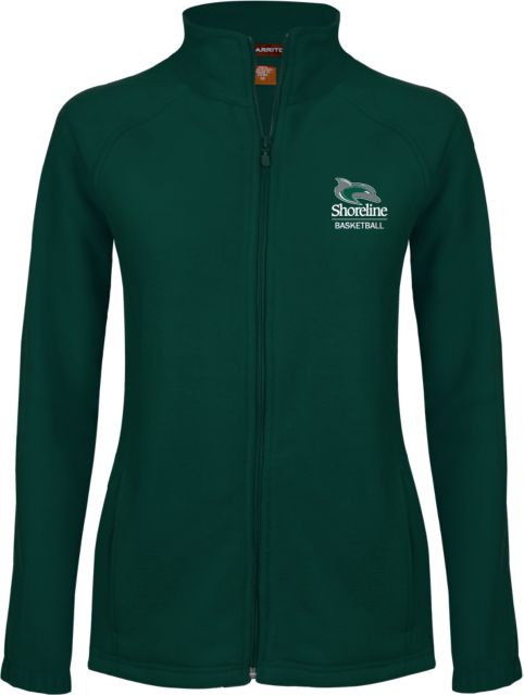 Shoreline Womens Fleece Full Zip Jacket Shoreline Athletics Mark - Basketball - ONLINE ONLY