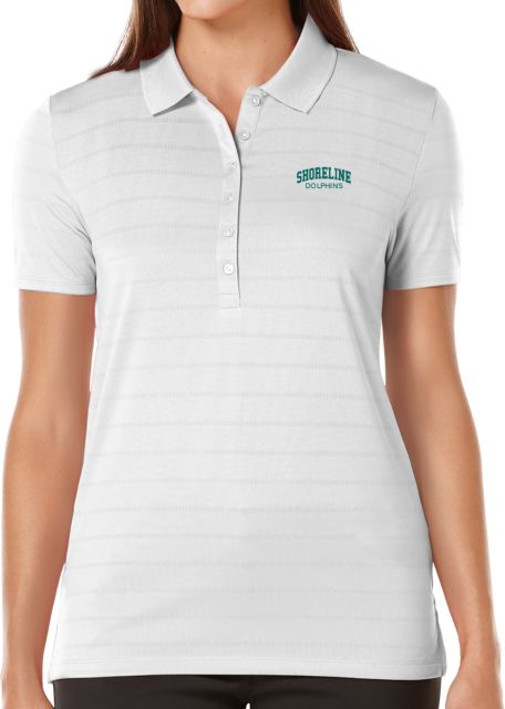 Shoreline Womens Callaway Opti Vent Polo Arched Shoreline Dolphins - ONLINE ONLY
