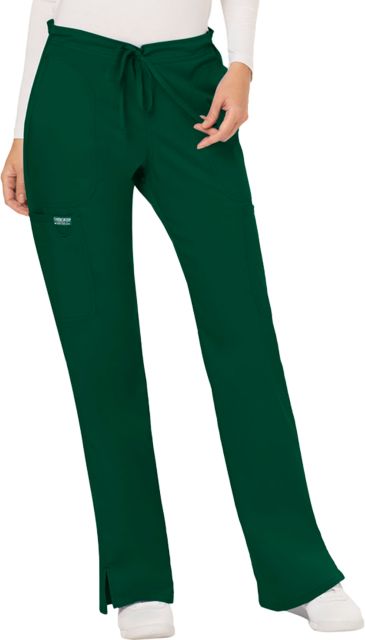 Womens Hunter Green Revolution Scrub Pants BLANK
