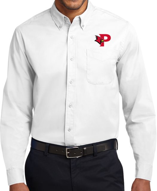 SUNY Plattsburgh Twill Button Down Long Sleeve P Cardinals - ONLINE ONLY