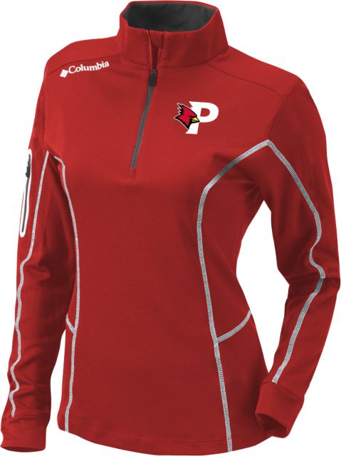 SUNY Plattsburgh Columbia Womens Omni Wick Shotgun 1/4 Zip P Cardinals - ONLINE ONLY