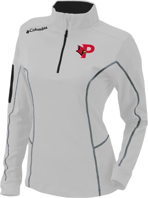 SUNY Plattsburgh Columbia Womens Omni Wick Shotgun 1/4 Zip P Cardinals - ONLINE ONLY