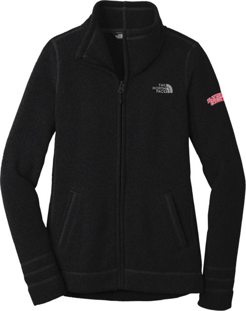 SUNY Plattsburgh The North Face Womens Heather Fleece Jacket Arch. Cardinals - ONLINE ONLY