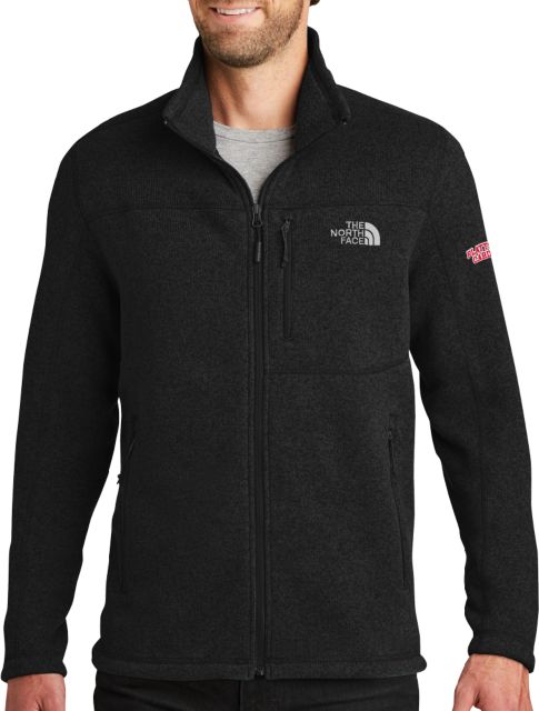 SUNY Plattsburgh The North Face Heather Fleece Jacket Arch. Cardinals - ONLINE ONLY
