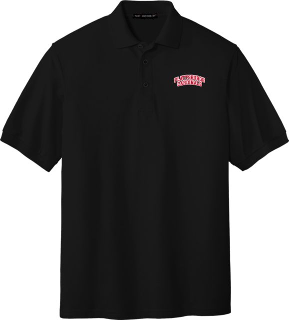 SUNY Plattsburgh Silk Touch Polo Arch. Cardinals - ONLINE ONLY