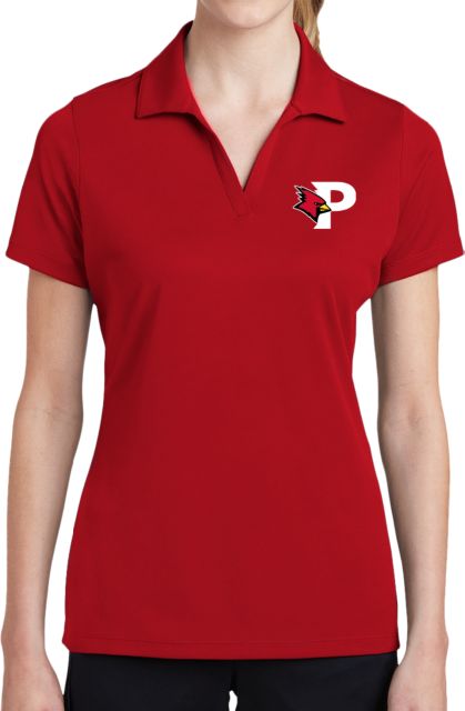 SUNY Plattsburgh Womens Dry Mesh Polo P Cardinals - ONLINE ONLY