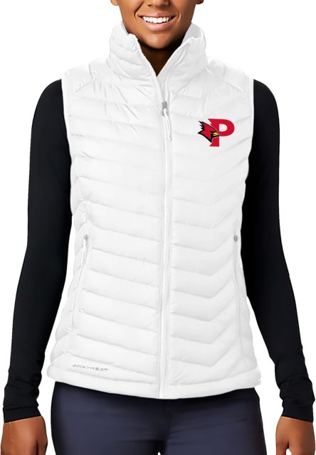 SUNY Plattsburgh Columbia Powder Lite Womens Vest P Cardinals - ONLINE ONLY