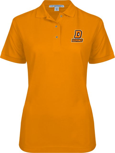 Doane Univ Womens Silk Touch Pique Polo D Doane - ONLINE ONLY