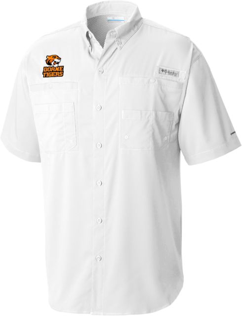 Doane Univ Columbia Tamiami Performance Short Sleeve Shirt Thomas Doanes Tigers - ONLINE ONLY