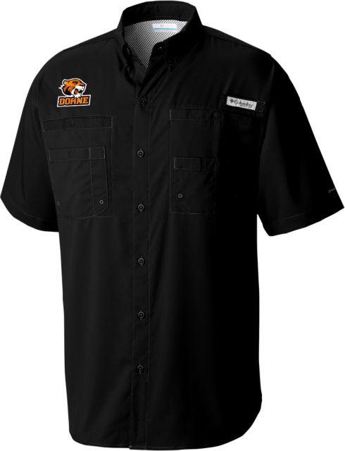 Doane Univ Columbia Tamiami Performance Short Sleeve Shirt Thomas Doane - ONLINE ONLY