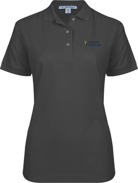 Smith College Ladies Easycare Pique Polo Primary Mark - ONLINE ONLY