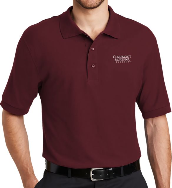 Claremont McKenna College Easycare Pique Polo - ONLINE ONLY